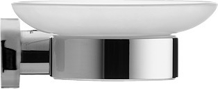 Savoniera Duravit 0099181000, D-Code, tip instalare pe perete, numar orificii instalare 2, elemente fixare ascunse, crom [2]