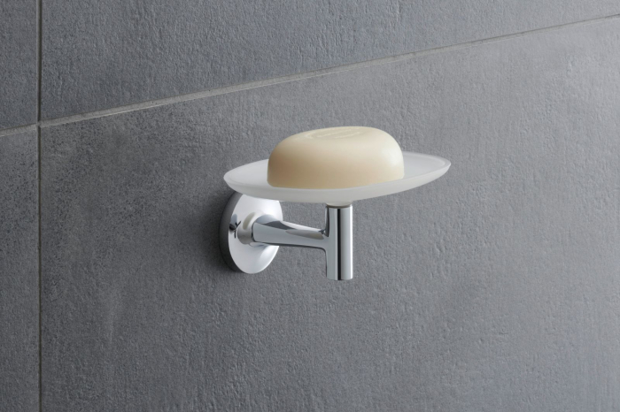 Savoniera Duravit 0099331000, Starck T, tip instalare pe perete, calitate superioara pentru baia ta, crom [3]