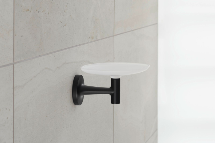 Savoniera Duravit 0099334600, Starck T, tip instalare pe perete, calitate superioara pentru baia ta, negru [3]