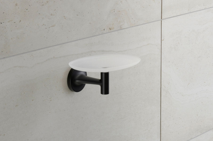 Savoniera Duravit 0099334600, Starck T, tip instalare pe perete, calitate superioara pentru baia ta, negru [2]