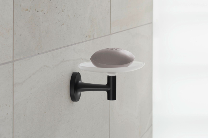 Savoniera Duravit 0099334600, Starck T, tip instalare pe perete, calitate superioara pentru baia ta, negru [4]