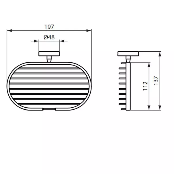 Savoniera dus negru mat Ideal Standard IOM [2]