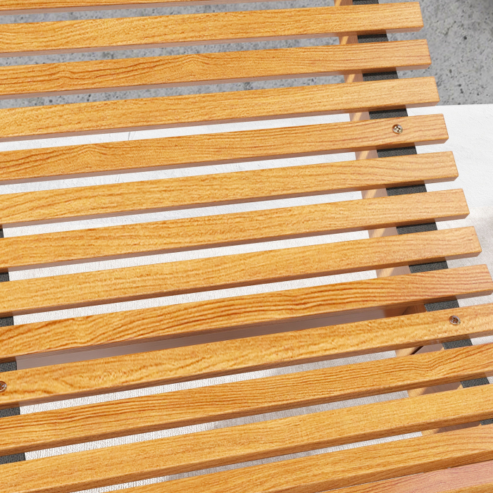  Scaun balansoar de gradina in forma de S cu sezut ergonomic, din lemn de brad si pin, 130x60x60 cm [9]