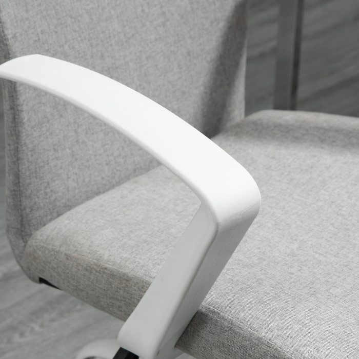  Scaun Birou Ergonomic Reglabil & Rotativ - Gri [9]