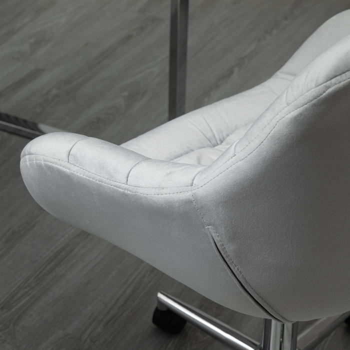  scaun ergonomic de birou, 59x58x80-90 cm, gri [8]