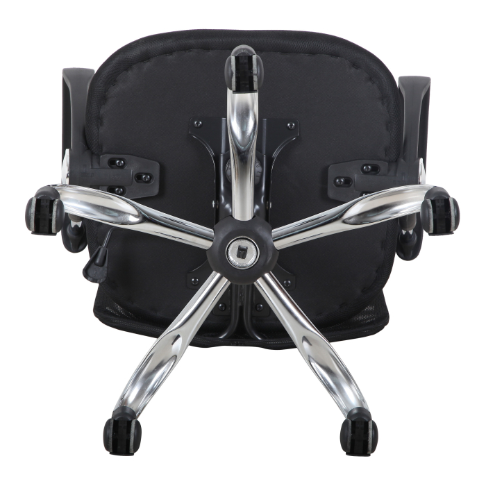  scaun ergonomic de birou, insertie plasa, negru [9]