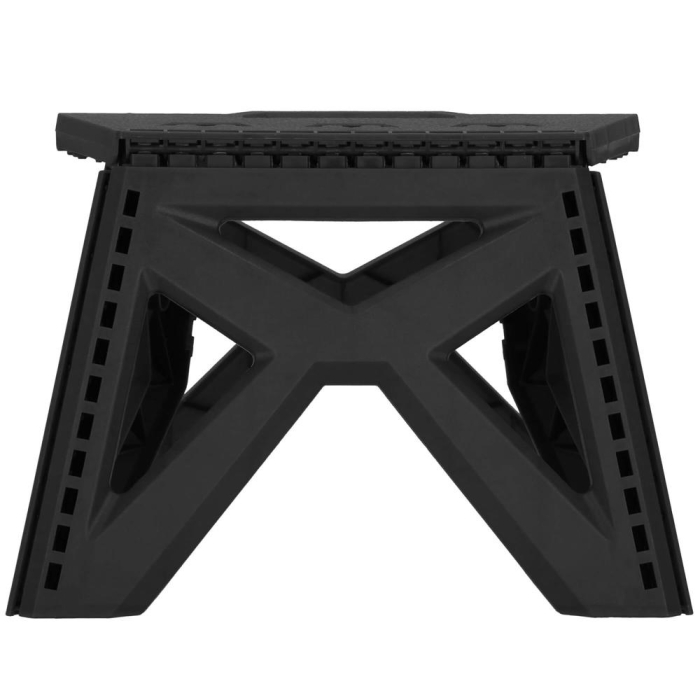 Scaun inaltator multifunctional tip scara, 100 kg, compact, cu maner, 23x31x23 cm, negru [15]