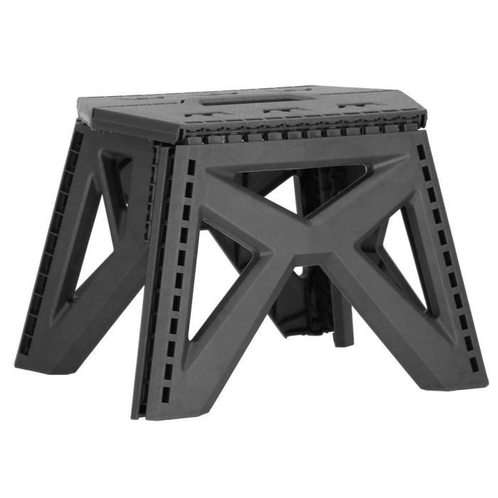 Scaun inaltator multifunctional tip scara, 100 kg, compact, cu maner, 32x30x23 cm, gri [7]