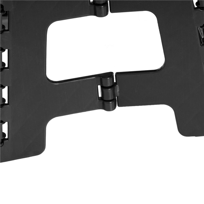 Scaun inaltator multifunctional tip scara, antiderapant, 22 cm, maxim 150 kg, negru [13]