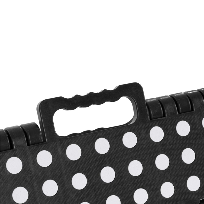 Scaun inaltator multifunctional tip scara, antiderapant, 22 cm, maxim 150 kg, negru [14]