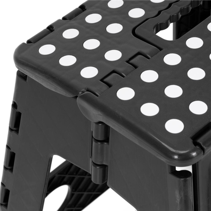 Scaun inaltator multifunctional tip scara, antiderapant, 39 cm, maxim 150 kg, negru [11]