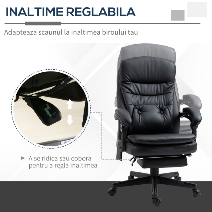  Scaun Masaj USB - Directorial, Cu Vibratii & Design Ergonomic [6]