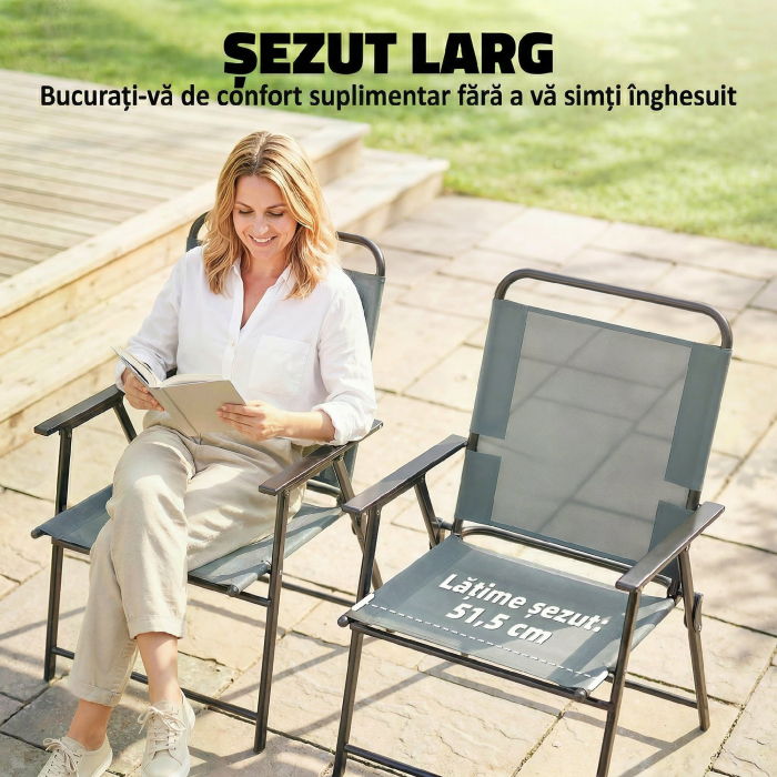  scaun pliabil compact pentru terasa [5]