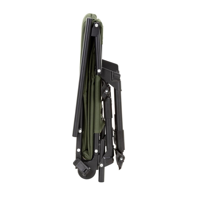 Scaun pliabil premium pentru pescuit sau camping, reglabil in 5 pozitii, picioare reglabile pe inaltime, 71x57x90 cm, 140 kg, verde inchis [12]