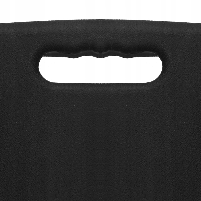 Scaun pliant din plastic pentru catering sau terasa, sarcina 150kg, negru [9]