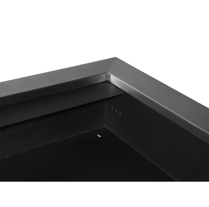 semineu cu Bioetanol pentru Perete cu 3 Arzatoare din Inox 1.5LT 110 x 63 x 16cm [9]