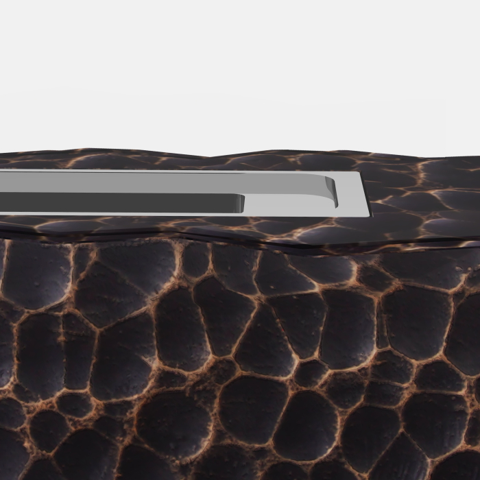  semineu cu Blat din Beton, Capac, Deflector din Sticla Securizata si Rezervor de 0,15L, 33x16x18 cm, Negru [8]