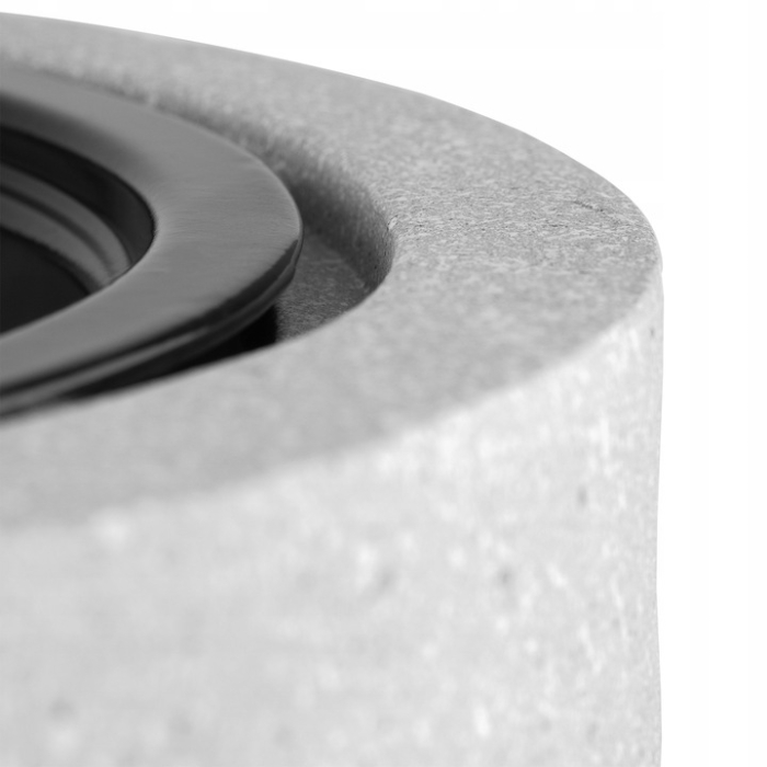 Semineu exterior terasa sau gradina din placa de magneziu, cu grill gratar D44 cm, aparator scantei si capac, 43x43x39 cm [5]