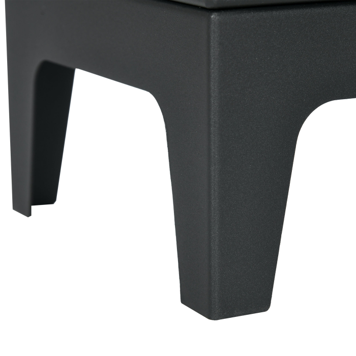  semineu pe Bioetanol, Biosemineu cu Arzator de 1,2L pentru 3 Ore Durata de Ardere, 36x26x54 cm, Negru [9]