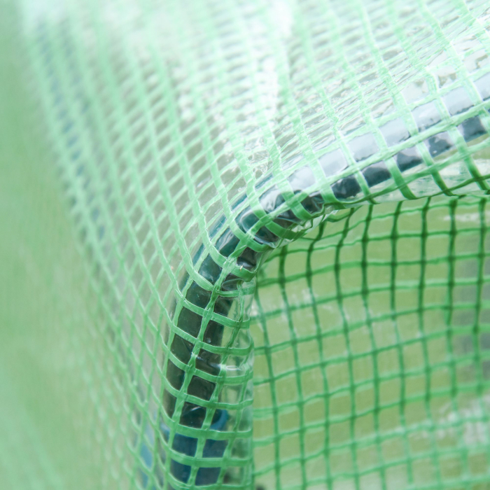  Sera Cabina Portabila 6' x 3' x 6', Folie PE, Sera de Gradina cu Cadru de Otel, Usa cu Fermoar, Aerisire Superioara, pentru Flori, Legume, Puieti, Plante Tropicale, Verde [7]