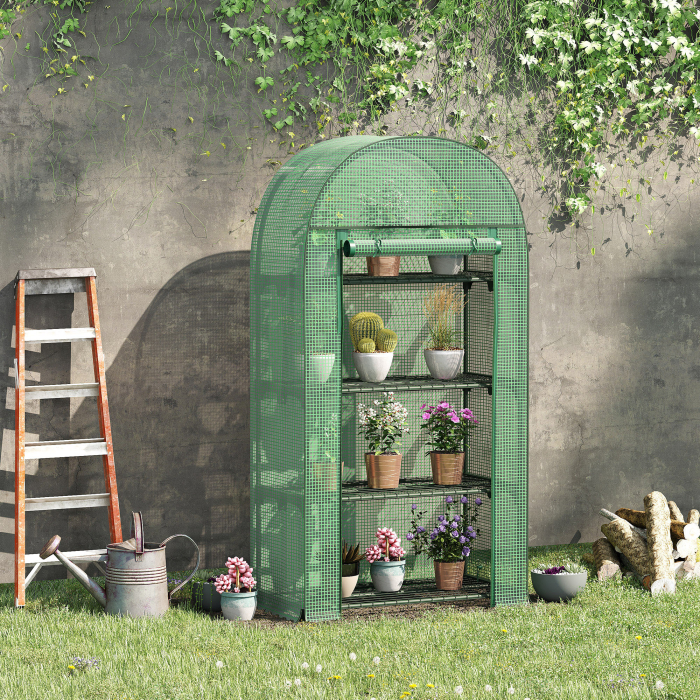  sera de gradina, 80x49x160cm, verde [2]