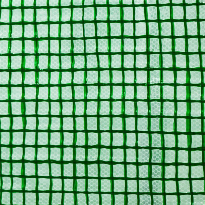 Sera gradina tip tunel 200x450x200 cm, folie PE 140g/m2 UV4, 9 ferestre cu plase tantari, usa cu incuietori, 9 mp, verde [4]