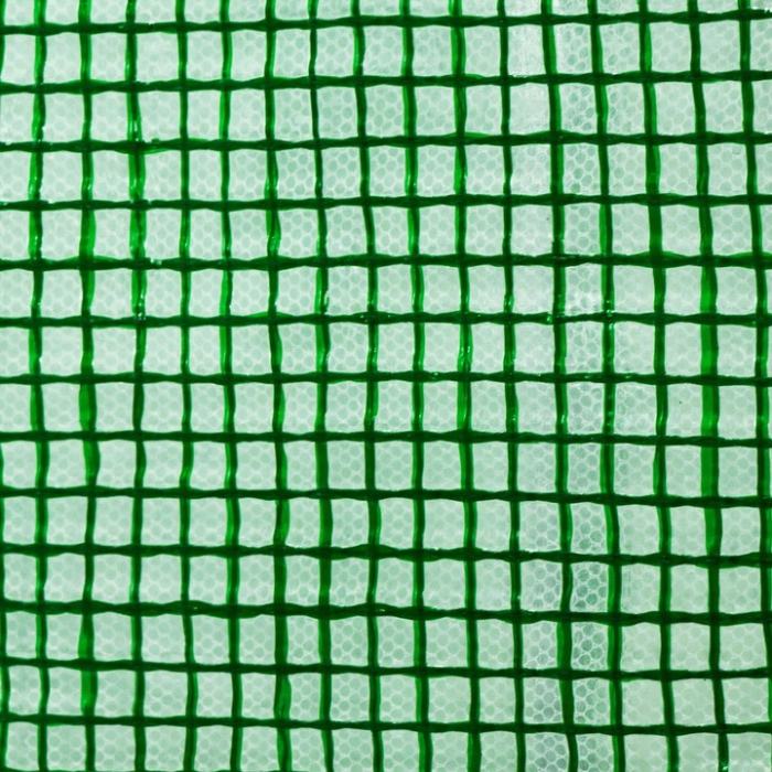 Sera de gradina, tip tunel cu cadru metalic, 300x600cm, 13 ferestre, verde, 18 mp [7]