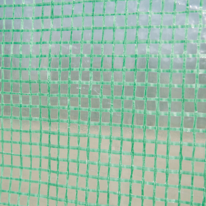  Sera pentru gradina 3x2x2m din otel si acoperire PE, usi cu fermoar si ferestre cu plasa, verde [9]