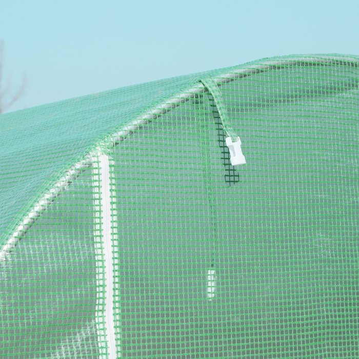 Sera Tunel Verde 500×200×205 cm - Cadr, Otel & 8 Ferestre [8]