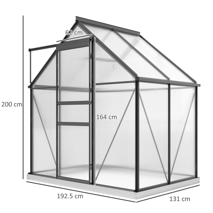 Sera Walk-In din Policarbonat 192.5 x 131 cm [3]