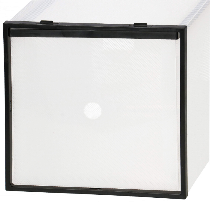Set 10 cutii organizare pentru pantofi, 28x20x20, transparent [5]