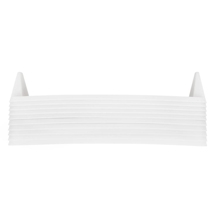 Set 10 organizatoare pentru separare si depozitare haine, stivuibile, 26x32 cm, alb [11]