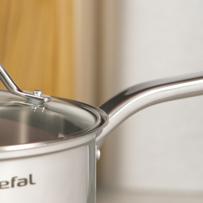 Set 10 piese Tefal Intuition B864SA74, cratita cu maner de 16 cm, cratite si oale cu manere 18/20/22/24 cm, otel inoxidabil, inductie, 5 capac [6]