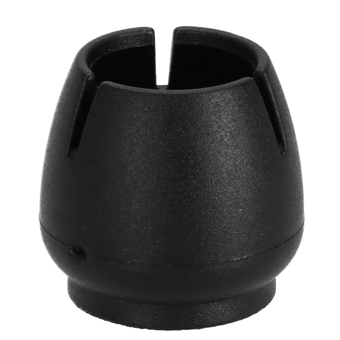 Set 16 protectii pentru picioare de mobilier cu baza din fetru, Ø14-16 mm, negru [16]