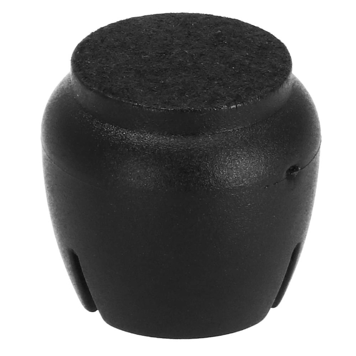 Set 16 protectii pentru picioare de mobilier cu baza din fetru, Ø14-16 mm, negru [17]