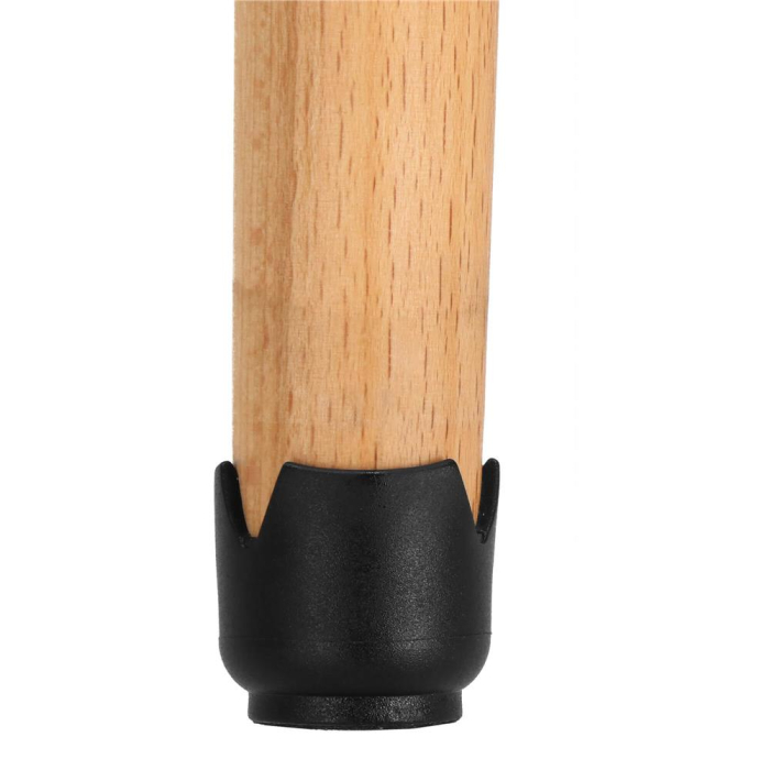 Set 16 protectii pentru picioare de mobilier cu baza din fetru, Ø14-16 mm, negru [13]