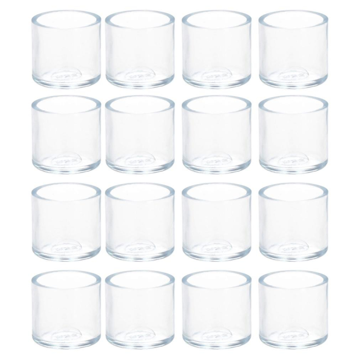 Set 16 protectii pentru picioare de mobilier, silicon PVC, Ø18 mm, transparent [20]