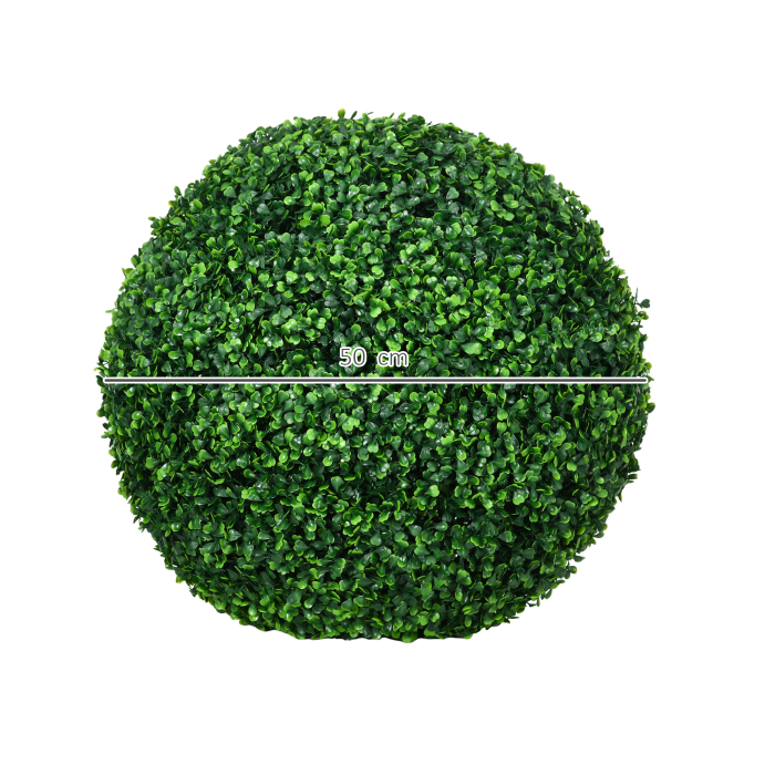 Set 2 Bile Topiary Buxus - Plante Artificiale pentru Casa & Gradina [3]