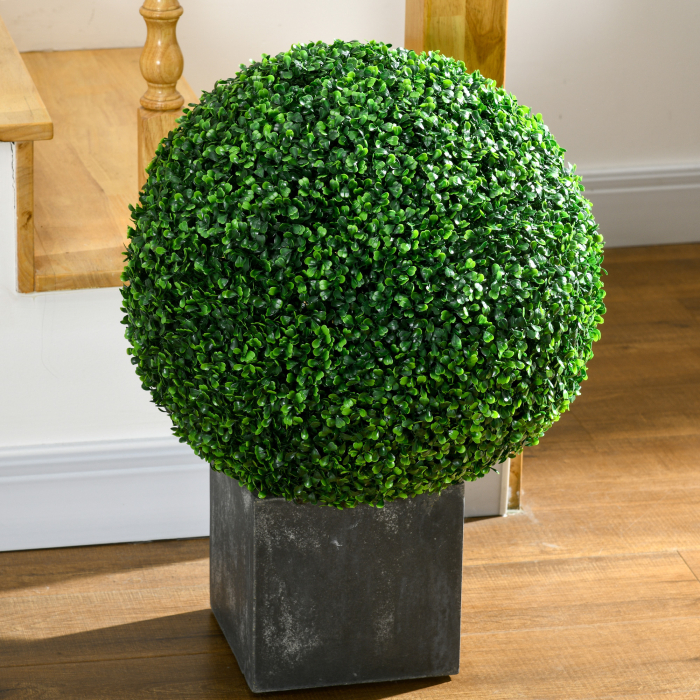  Set 2 Bile Topiary Buxus - Plante Artificiale pentru Casa & Gradina [4]