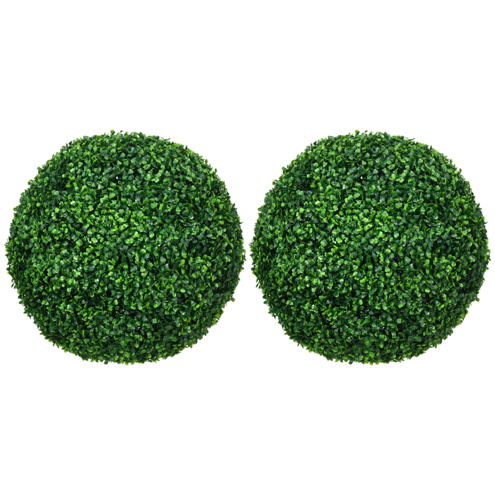  Set 2 Bile Topiary Buxus - Plante Artificiale pentru Casa & Gradina [8]