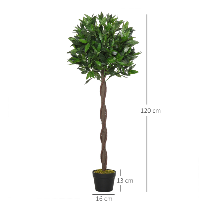  Set 2 Dafini Artificiali 120 cm - Pentru Interior & Exterior [3]