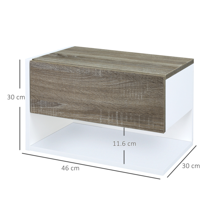  set 2 noptiere suspendate, 46x30x30 cm [3]