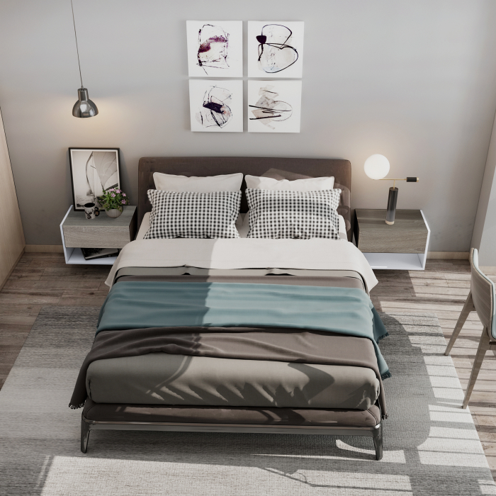  set 2 noptiere suspendate, 46x30x30 cm [9]