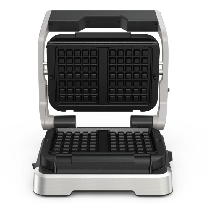 Set 2 placi pentru gofre Tefal XA730810, compatibile cu OptiGrill 4 in 1 si OptiGrill 2 in 1, seriile GC774xx, GC773xx, GC772xx, negru [2]