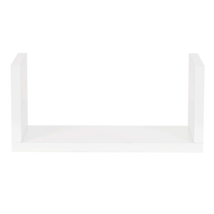 Set 3 rafturi perete mdf decorative organizare 30 45 60 cm, 15 cm adancime, design modern, alb [7]