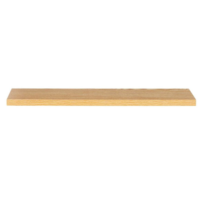 Set 3 rafturi plutitoare perete mdf suport metalic 30 45 60 cm, 15 cm adancime, design modern, maro [14]