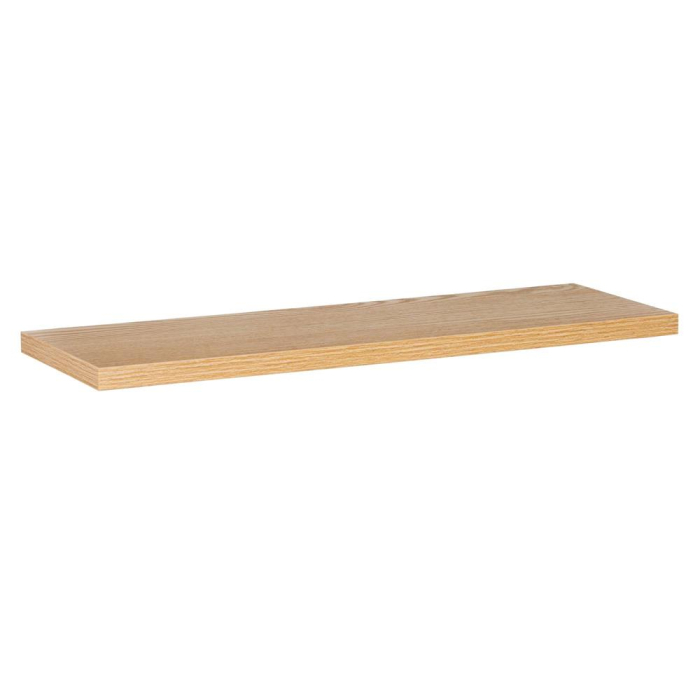Set 3 rafturi plutitoare perete mdf suport metalic 30 45 60 cm, 15 cm adancime, design modern, maro [10]