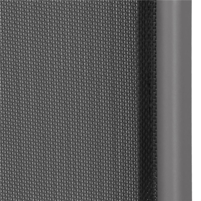 Set 4 scaune gradina cu brate, cadru otel si sezut textilene, 53x72x92 cm, gri [26]