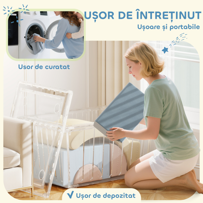  Set 5 Blocuri Moi pentru Copii 1.5-8 Ani Multicolor [7]