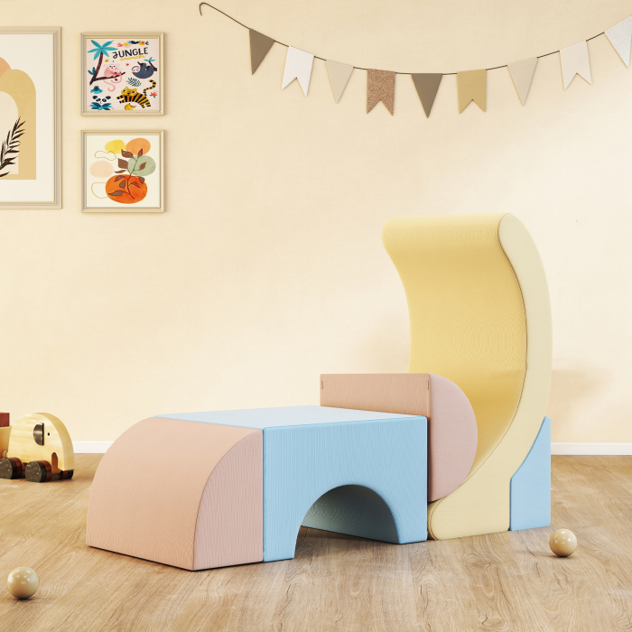  Set 5 Blocuri Moi pentru Copii 1.5-8 Ani Multicolor [2]
